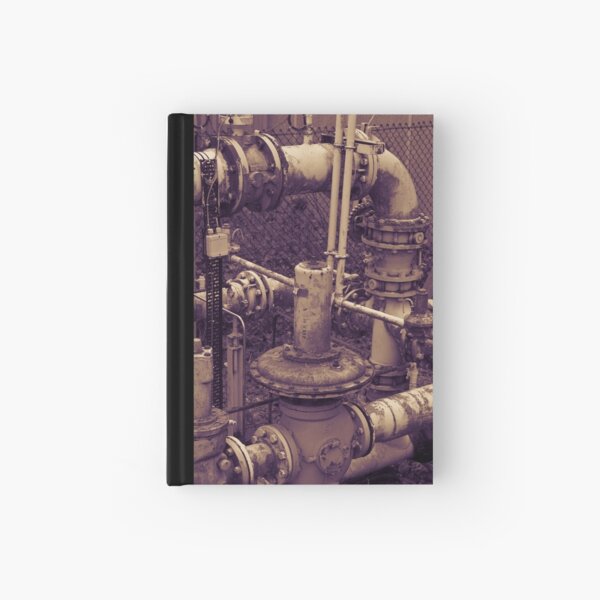 Rusty Pipe Duo Tone Hardcover Journal