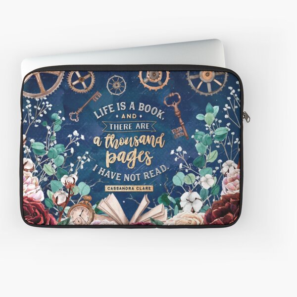 Vista previa del artículo con la obra «La vida es un libro», diseñado y vendido por Stella Bookish Art.