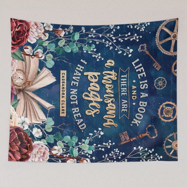 Item preview, Life is a book designed and sold by Stella Bookish Art.