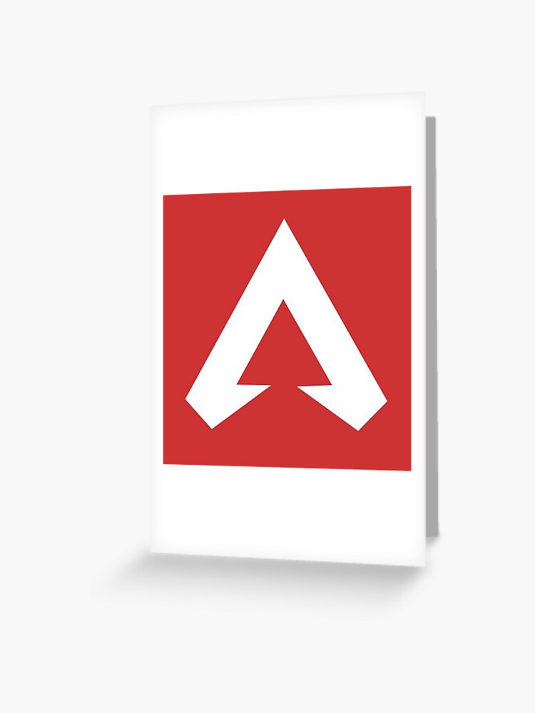 Apex Legends Logo Greeting Card By Lennyspook Redbubble