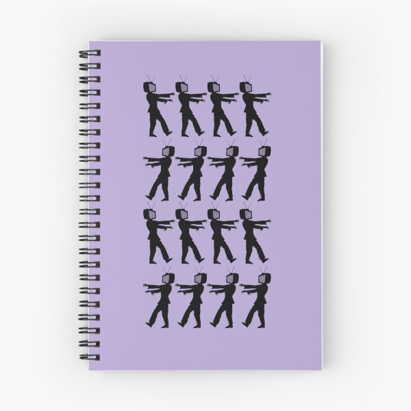 Item preview, March of the Zombie TV Guys by Chillee Wilson designed and sold by ChilleeWilson.