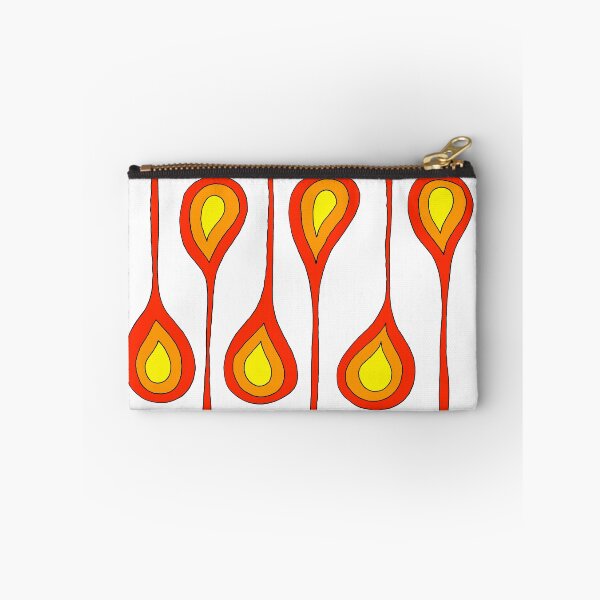 Item preview, Floral Motifs in Red designed and sold by Istvan Ocztos.