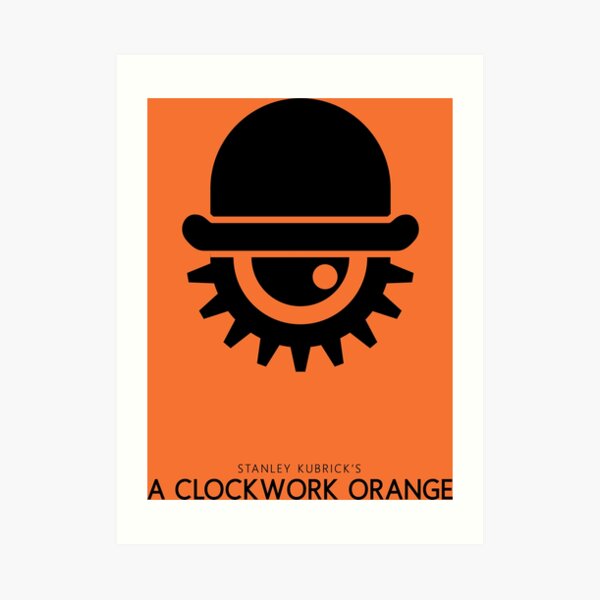 A Clockwork Orange Wall Art Redbubble