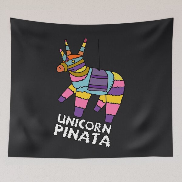 Item preview, UNICORN PINATA Arte | Cool Quinto de mayo Juego Pot Art Gift designed and sold by melsens.