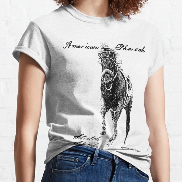 American Pharoah Stretch Sketch Classic T-Shirt