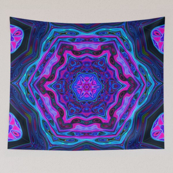 Item preview, blue mandala designed and sold by haroulita.