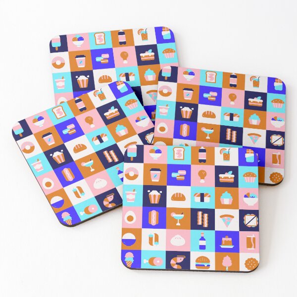 Item preview, Food Pattern designed and sold by no-eye-deer.
