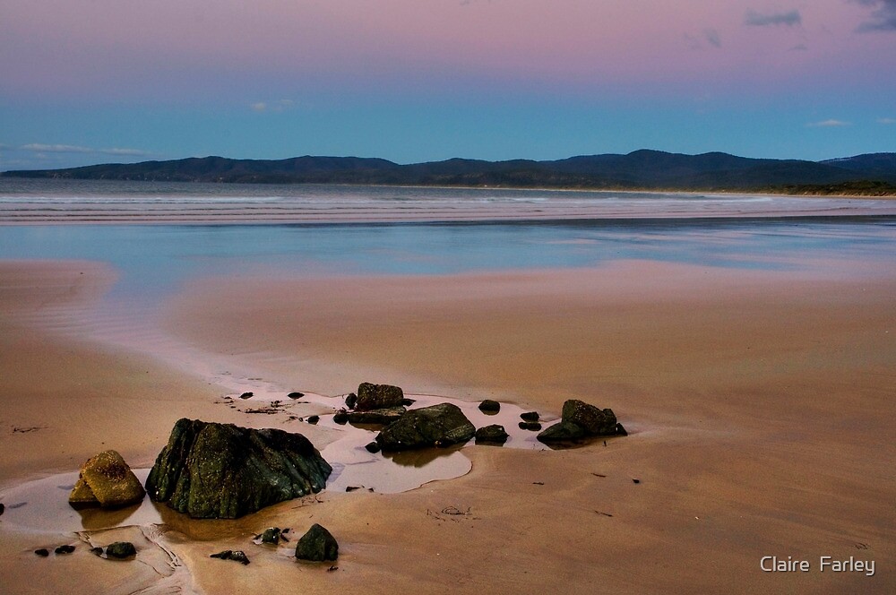 "Bakers Beach, Tasmania" by Claire Farley Redbubble