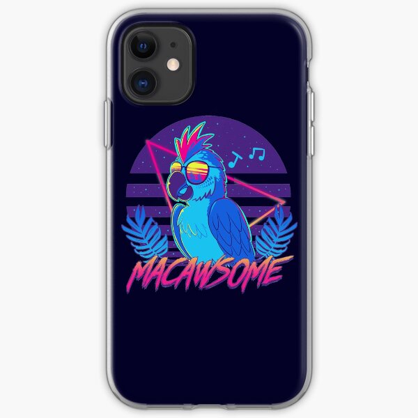 Macawsome iPhone Soft Case