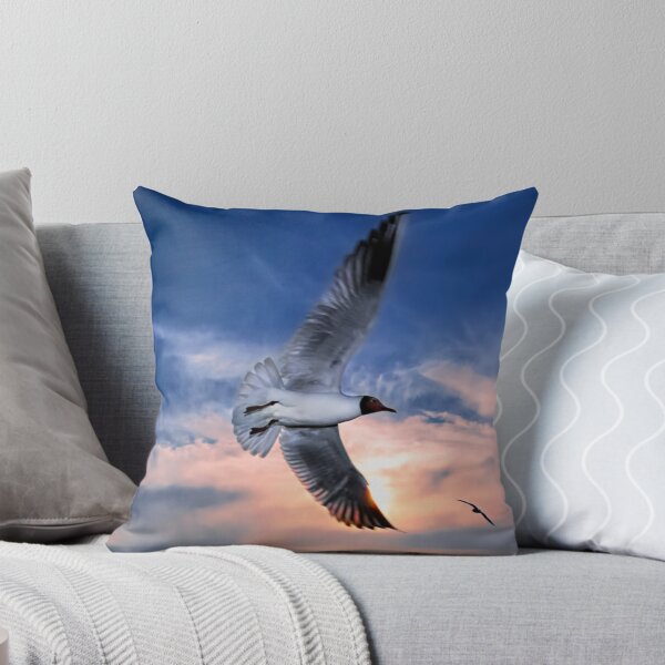 Item preview, Black-Headed Gulls at Sunset designed and sold by Henry Jager.