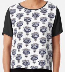 Öl beflecktes Ford-Zeichen Chiffontop