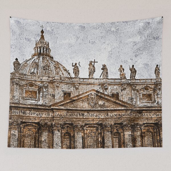 Item preview, Rome and the Vatican City  designed and sold by AM FineArtPrints.