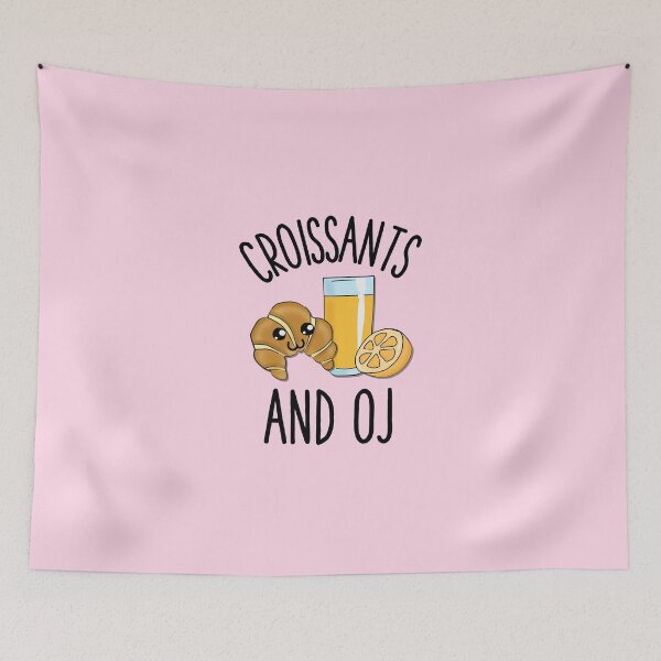 Item preview, Croissants and oj  designed and sold by gigglycute.