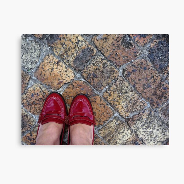 Shiny and red Canvas Print
