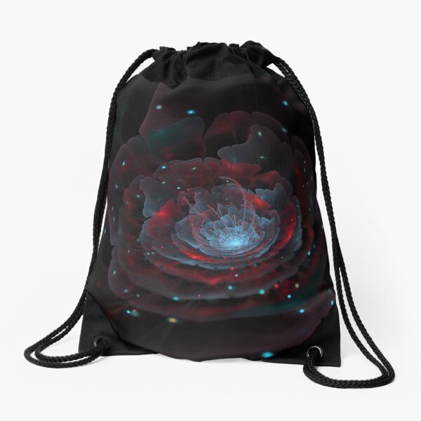 Shadowbloom Drawstring Bag