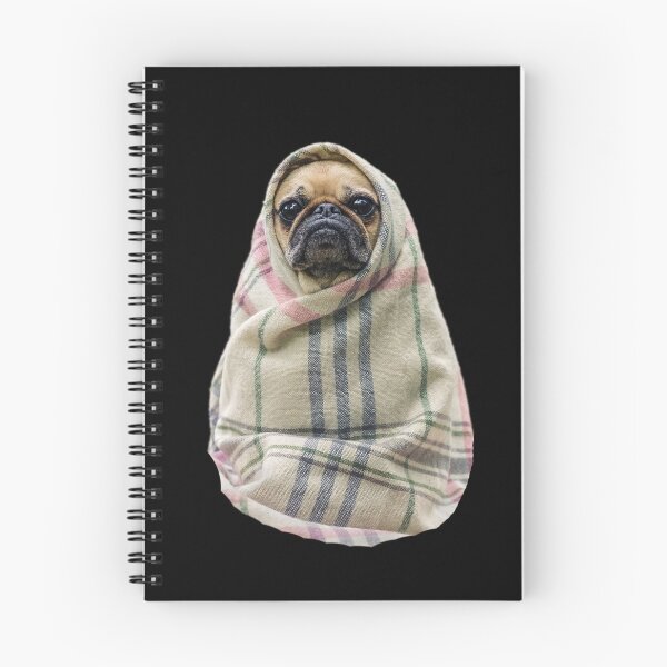 Item preview, Pug In A Blanket designed and sold by rewstudio.
