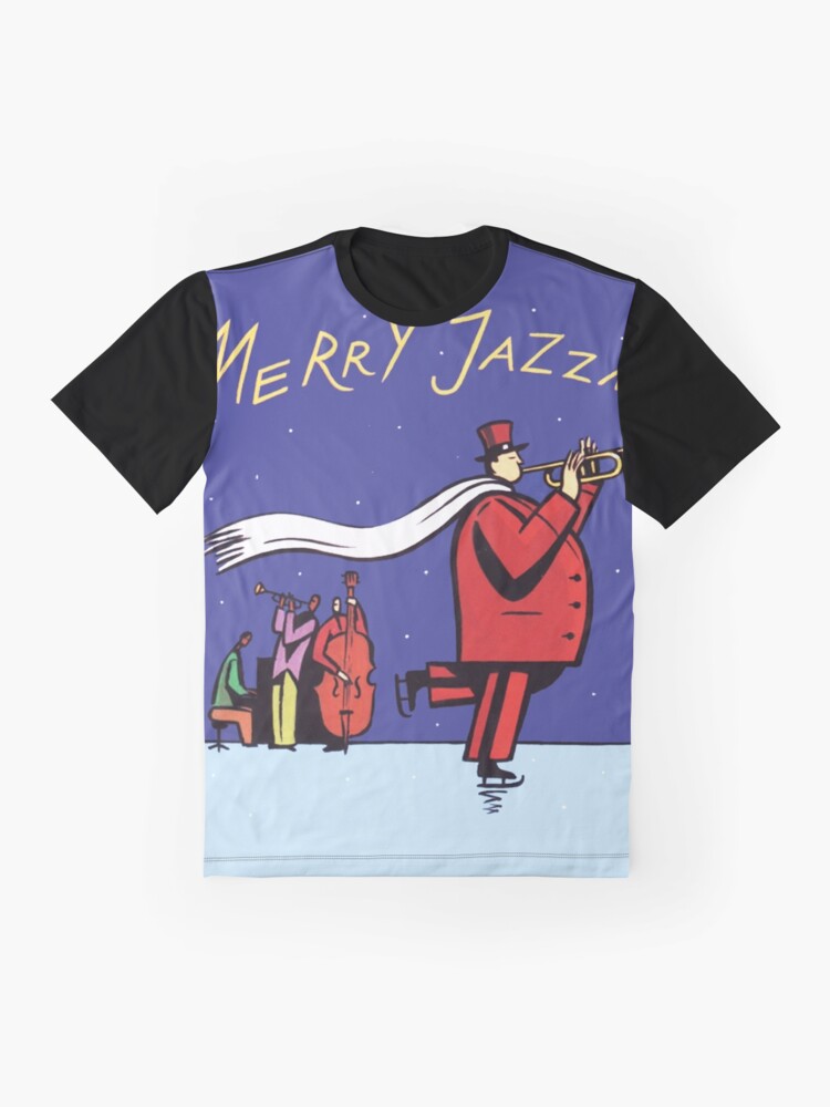 Alternate view of A Merry Jazzmas Graphic T-Shirt