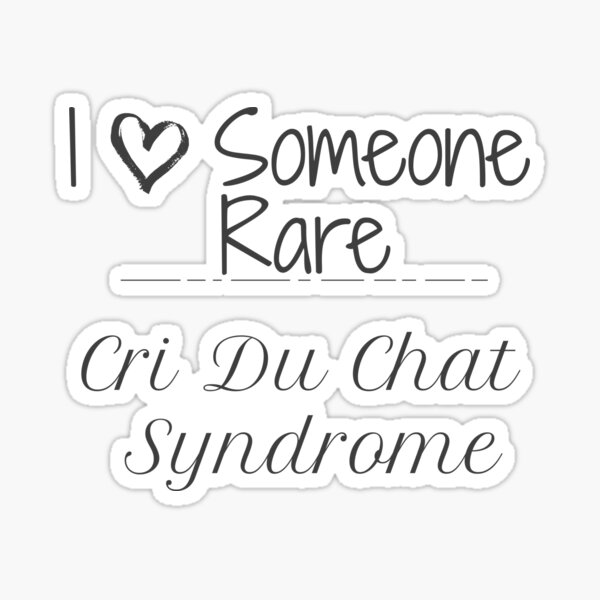 Cat Cry Syndrome Stickers Redbubble