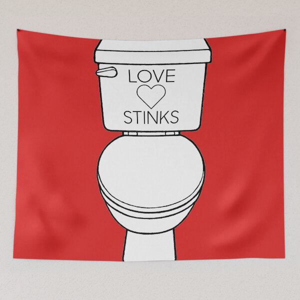 Item preview, Love Stinks Toilet designed and sold by cocreations.