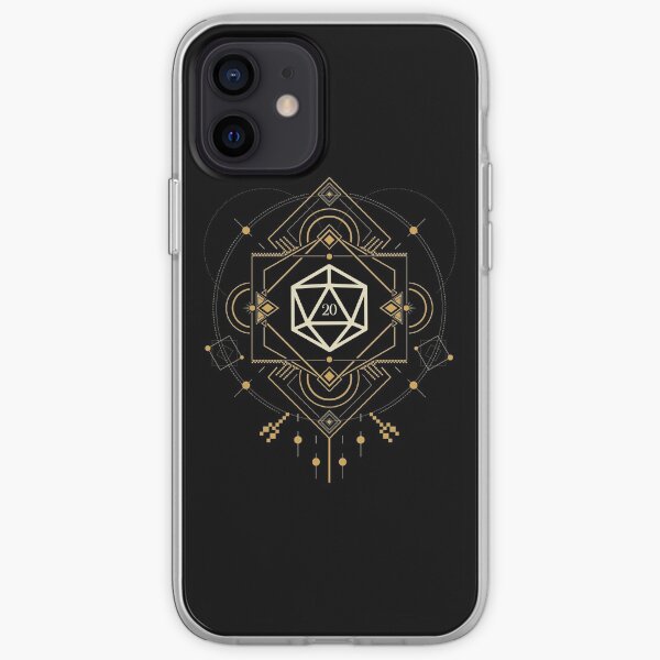 Esoteric D20 Dice of the Mystic iPhone Soft Case