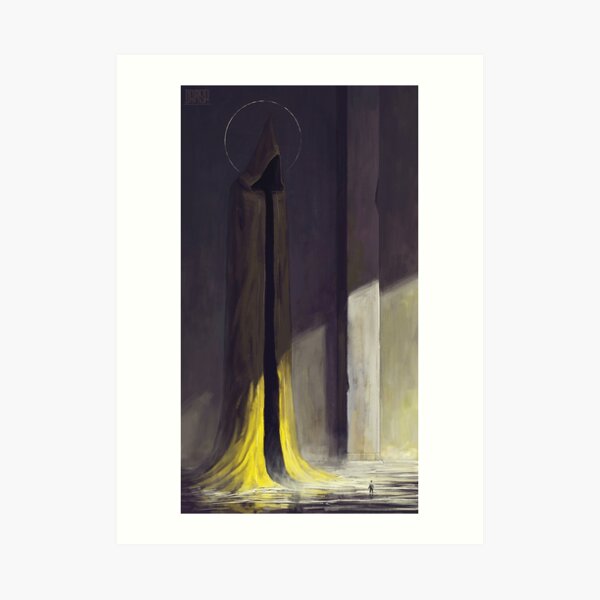 Lovecraft - Hastur, The King in Yellow Art Print
