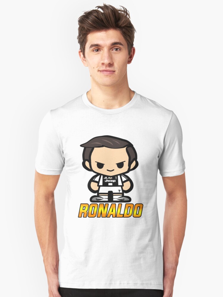 Ultras OG Ronaldo Caricature Soccer V-neck T-shirt