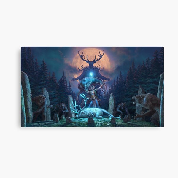 The Elder Scrolls Online - Wolfhunter Canvas Print