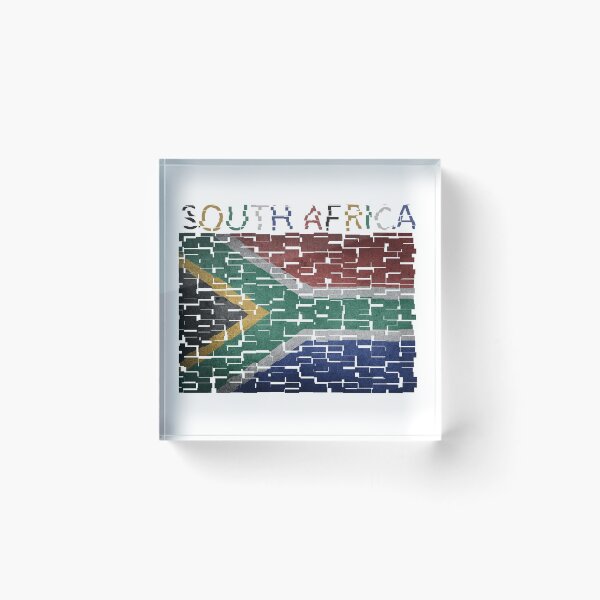 Item preview, South Africa - Flag - Art design designed and sold by AndiHK.