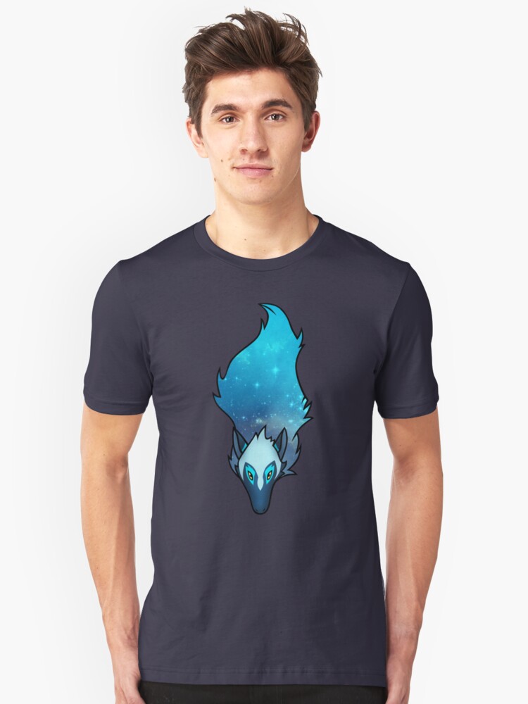 Alternate view of Cosmic Wolf Slim Fit T-Shirt