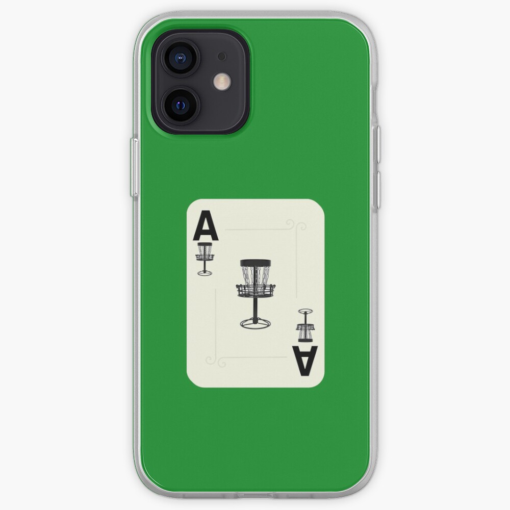 Disc Golf Ace Basket Poker Card iPhone Case & Cover