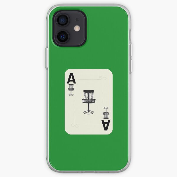 Disc Golf Ace Basket Poker Card iPhone Soft Case