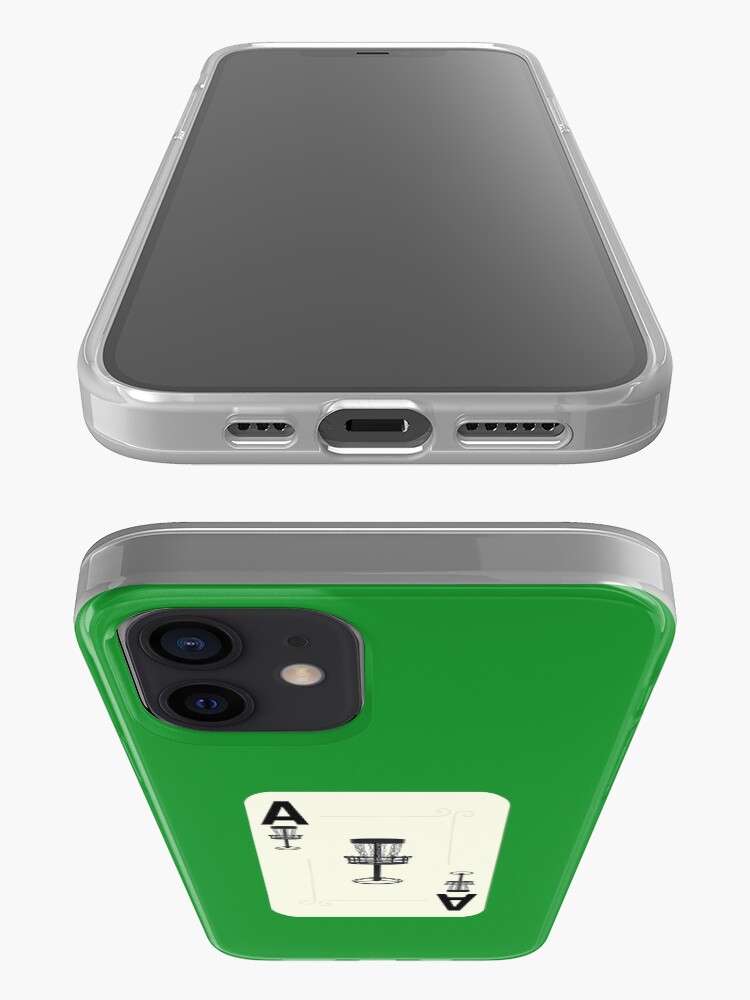 Alternate view of Disc Golf Ace Basket Poker Card iPhone Case & Cover