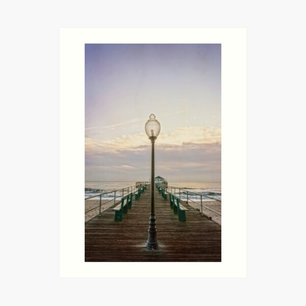 The Ocean Grove Pier at Dawn Art Print