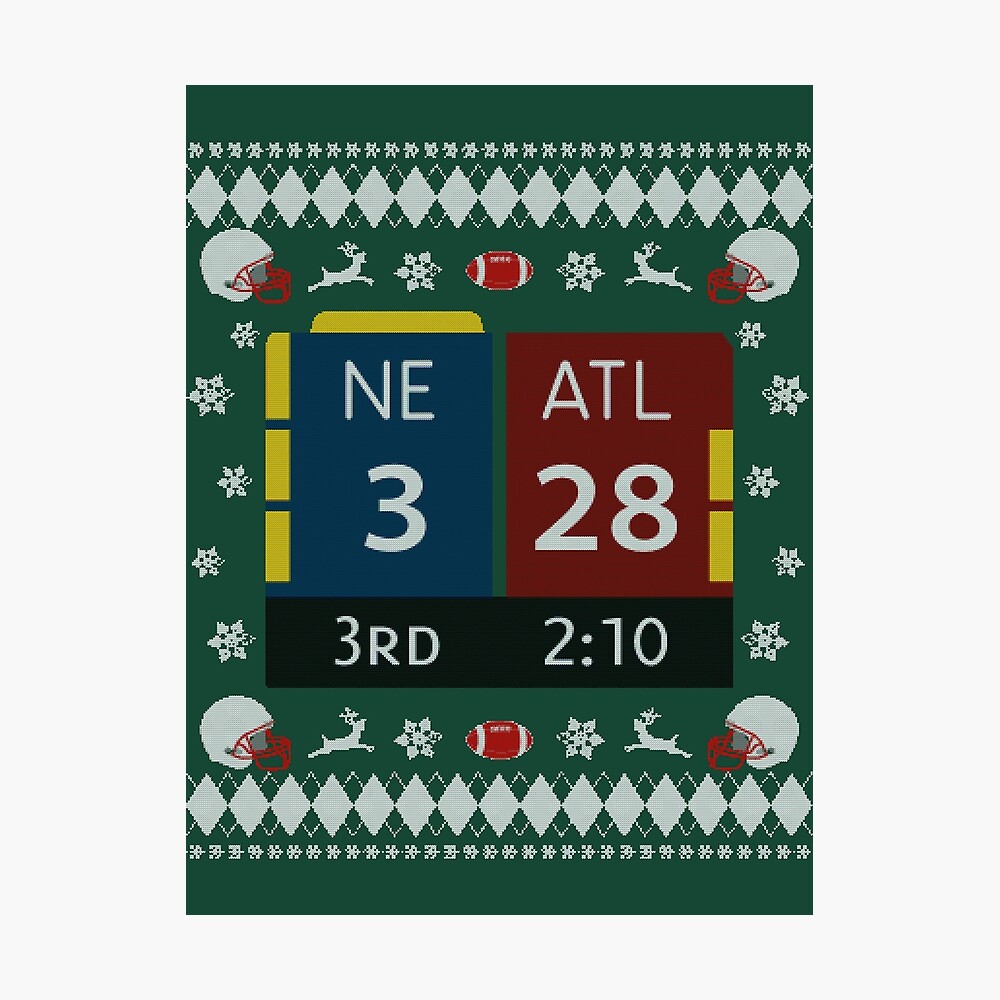 28-3 Historic Comeback Shirt, New England Patriots Christmas Ugly Sweater,  Tom Brady TB12 Shirt, Mug, Phone Case, Pillow & Greeting card! Essential T- Shirt for Sale by GoatGear