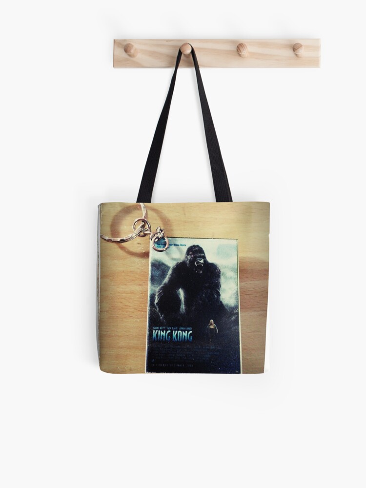 bag with gorilla keychain