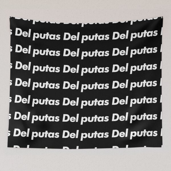 Item preview, Del putas (negro) designed and sold by davidwidam.