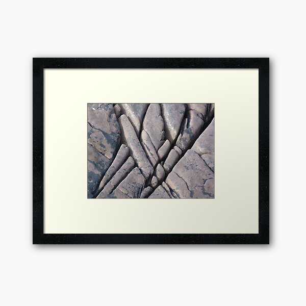 Rock of Ages 3 Framed Art Print