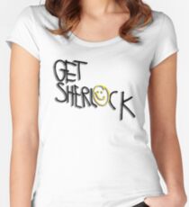 Get Sherlock Women's Fitted Scoop T-Shirt