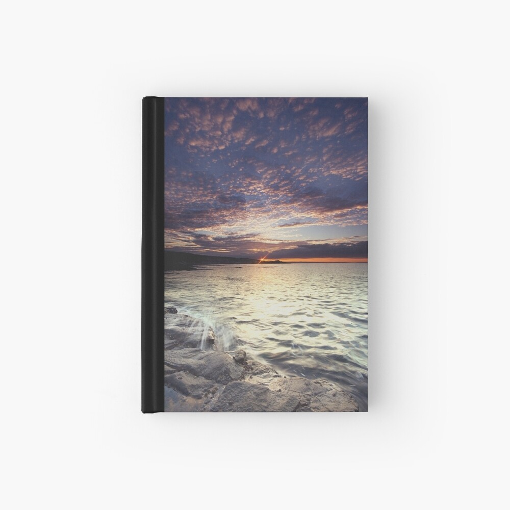 End of the day Hardcover Journal