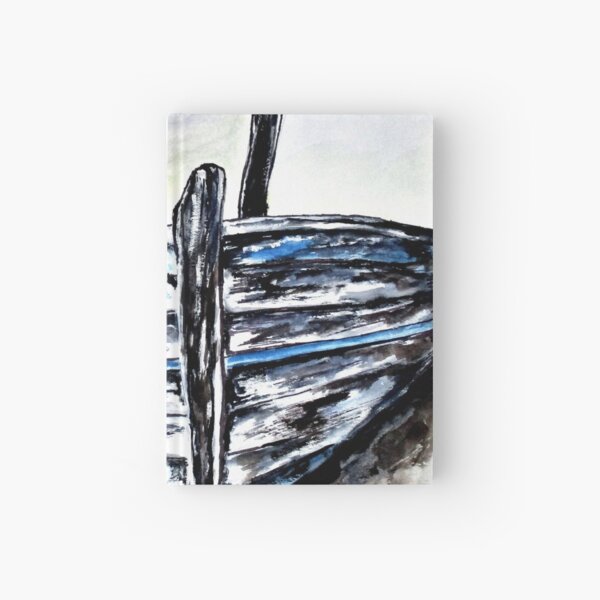 Abandoned Fishing Boat No. 2 Hardcover Journal