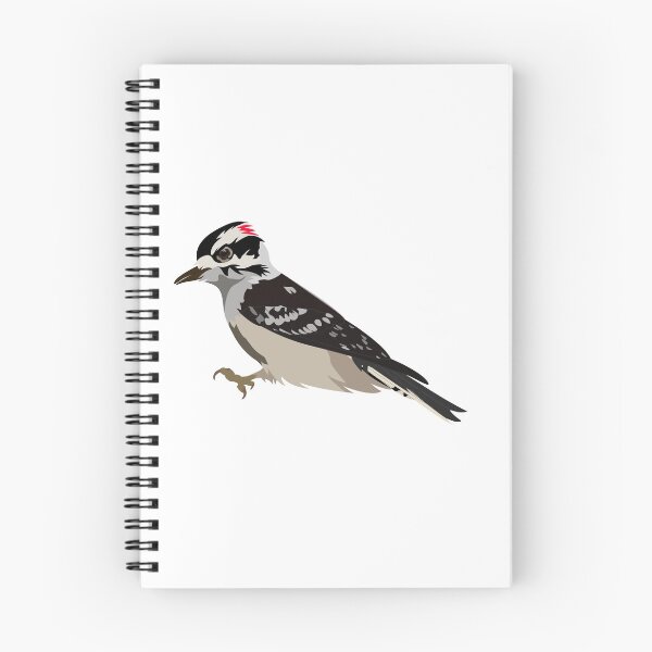 Item preview, Downy Woodpecker Illustration designed and sold by AVMmaker.