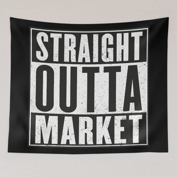 Item preview, Apex Legends - Straight Outta Market designed and sold by Ninja Design Inc.
