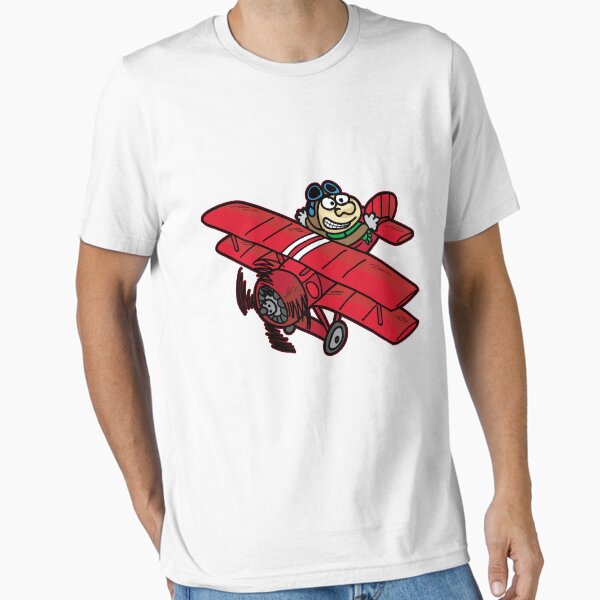 Artikel-Vorschau von Roter Baron Pilot Flugzeug Doppeldecker Flieger, designt und verkauft von Moonpie90.