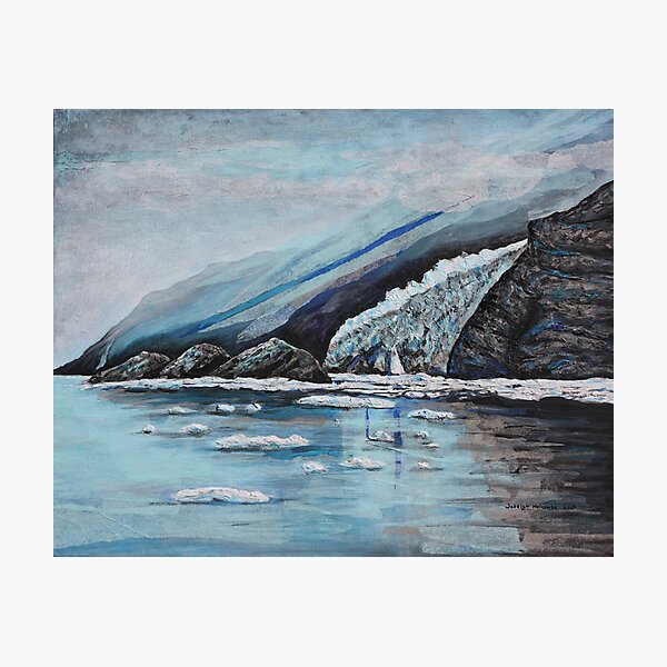Alaska Glacier Photographic Print