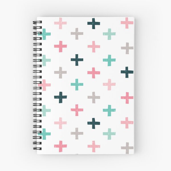 Item preview, Swiss Crosses - Blush and Mint designed and sold by Daisy Beatrice.