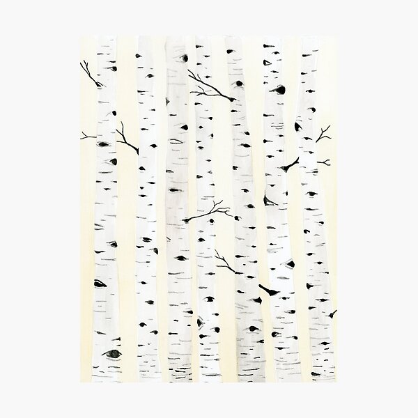 Item preview, Birch Forest designed and sold by stephaniegalyon.
