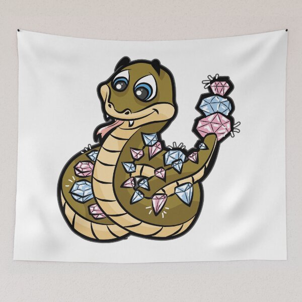 Item preview, DIAMONDBACK RATTLE SNAKE Viper Cobra rattlesnake designed and sold by Moonpie90.