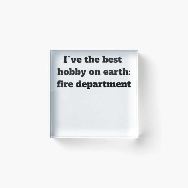 Item preview, Fire Department Hobby Earth designed and sold by mederDESIGNS.