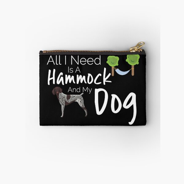 Item preview, German Shorthair Pointer Dog T-Shirt Hammock Camping Dog Lover Gift designed and sold by tncgifts.