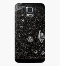 Funda/vinilo para Samsung Galaxy Espacio negro